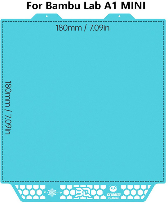 빅트리텍 빌드 플레이트 크라이오그립 프로 쿨 (BAMBU H2D H2S P1 A1 X1, 2 PCS, G r 180