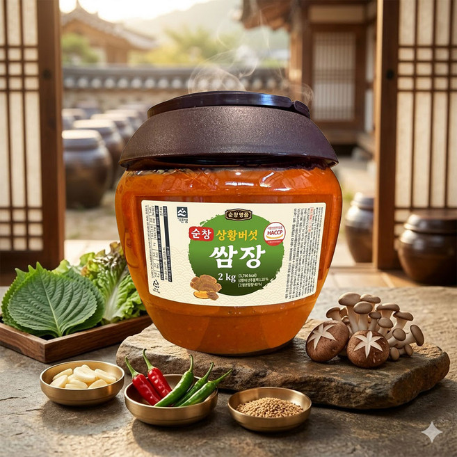 상황버섯 순창 쌈장, 2kg, 1개