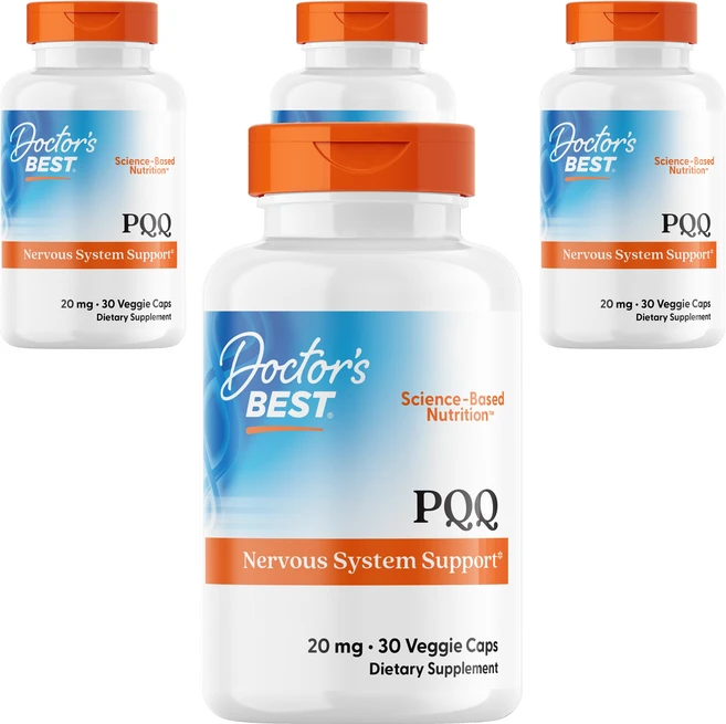 닥터스베스트 PQQ 20mg 베지 캡 글루텐 프리 비건, 30정, 4개 - 쿠팡