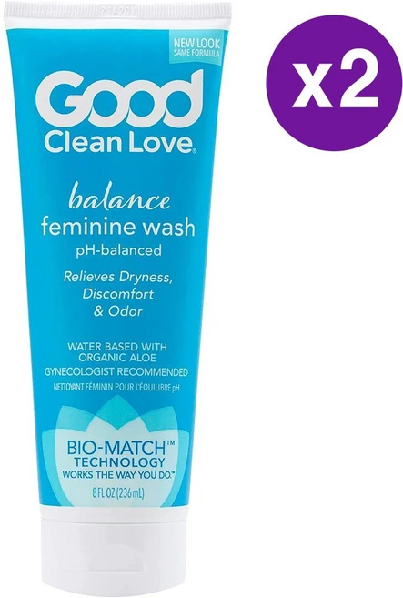 굿클린러브 밸런스 모이스처 여성 페미닌 워시 Good Clean Love Balance Moisturizing Wash, 2개, 236ml - 쿠팡