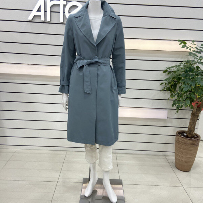 시슬리(Sisley) 시슬리베이직소매배색트렌치코트