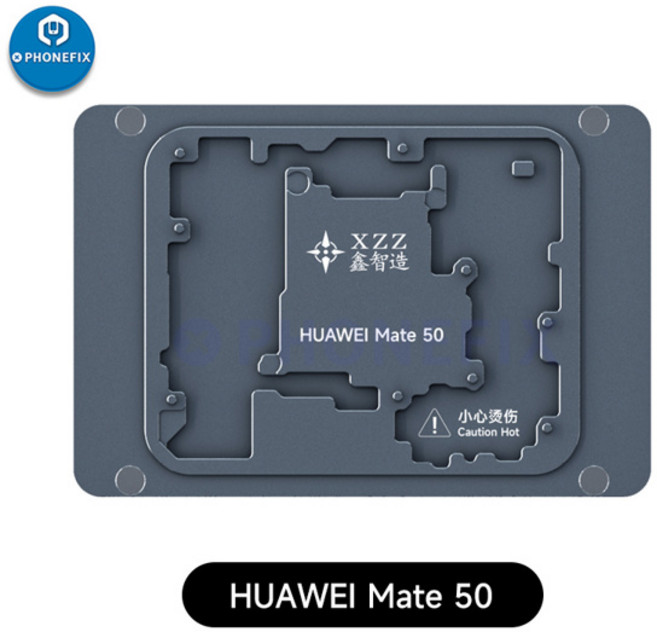 XZZ L2023 히팅 보드 아이폰 X-14 15 16 17 프로 맥스 안드로이드 CPU 메인보드 주석 도금 접합 납땜 히팅 플레이트, [27] Huawei Mate50