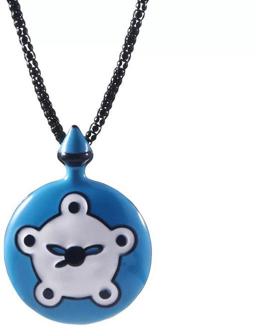 레이디버그 블랙캣 미라클 스톤 코스프레 목걸이 열쇠고리 귀걸이 장식, 곰 시계 목걸이 】, 1개