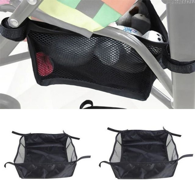유모차 밑단정리대 바구니 그물 정리함(S+L) 204450 유모차정리함 유모차정리가방 정리망 유모차정리망