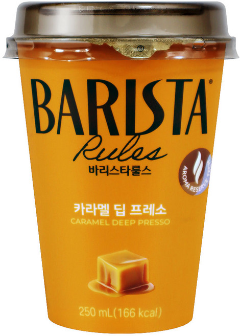 바리스타룰스 카라멜 딥 프레소, 1개, 250ml