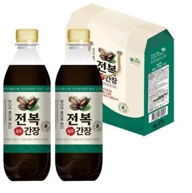 전복간장 500ml x 2p, 1개
