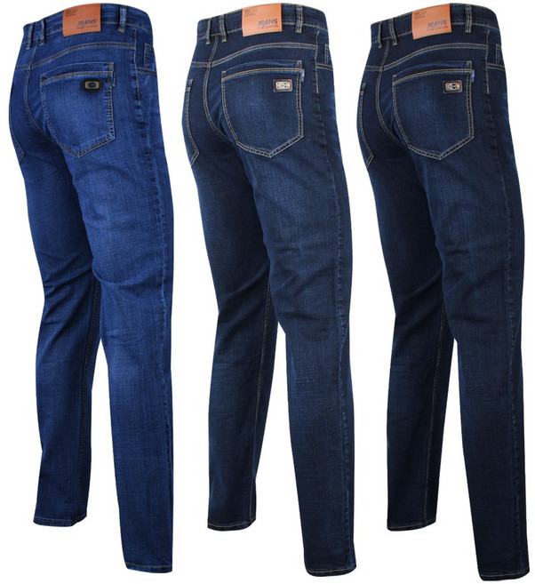 3장 봄여름 남성용 501 만능핏 BS 청바지 남자 데님 캐주얼 스판 진 B1214