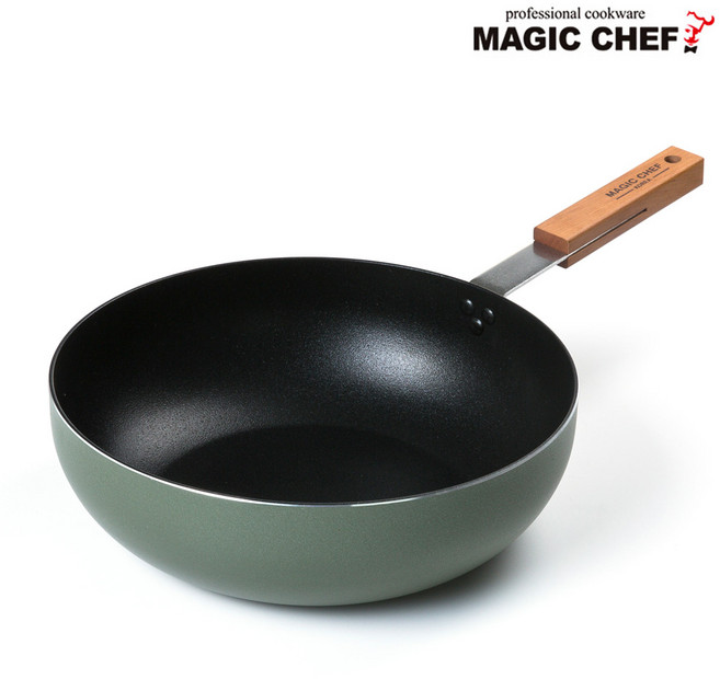 28CM 궁중팬 후라이팬 프라이팬 인덕션 인덕션용 웍 캠핑 대형웍 코팅 중식팬 감바스팬 남비 업소용, 1개, 단품