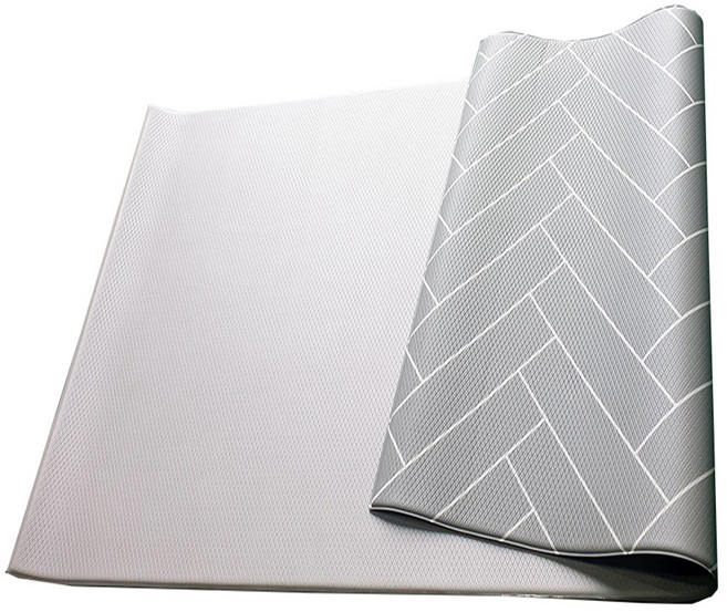 양면 놀이방매트 놀이매트 유아 아기 거실 바닥 복도 쿠션 층간소음 방지 애견 강아지 대형 특대형 어린이 집 베란다 두꺼운 북유럽 형 170 200 230 pvc 방수 안전, 7_(양면)헤링본+연그레이