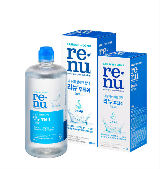 바슈롬 리뉴 후레쉬 500ML + 후레쉬 355ML, 1개