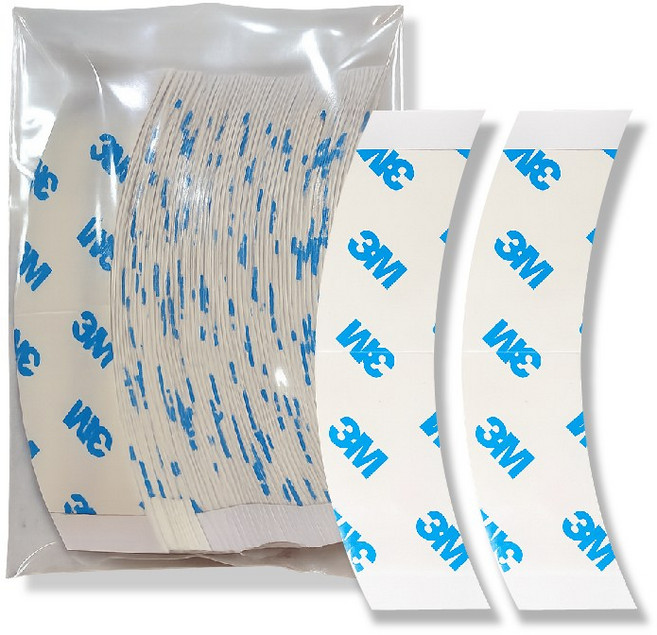 가발닷컴 화이트 양면테이프 저자극 가발양면테이프, 1개, 단품(50매)