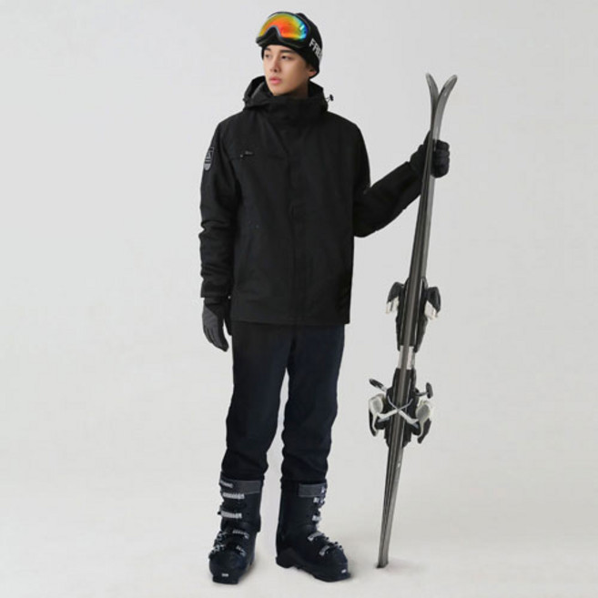 푸조 스키복 보드복 제이드HEAT 패딩 자켓 SPANDEX 조거팬츠 상하세트