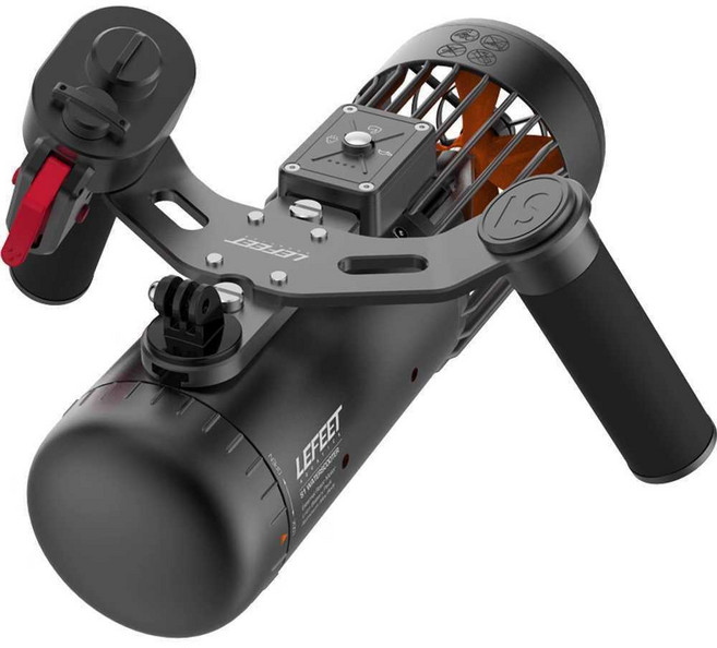 전기수중스쿠터 하와이수중스쿠터 수중랜턴 다이버 스킨스쿠버장비, 싱글 핸들 스탠드