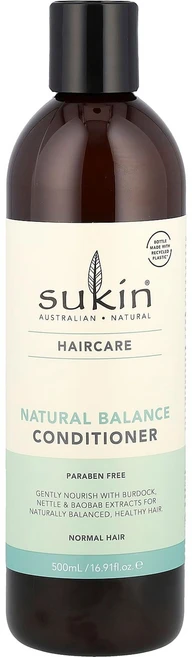 수킨 내추럴 밸런스 컨디셔너 일반 모발용 500ml (16.91 fl oz) SKN-00693 - 쿠팡