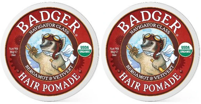 Badger 헤어 포마드 56g 2팩 - 쿠팡