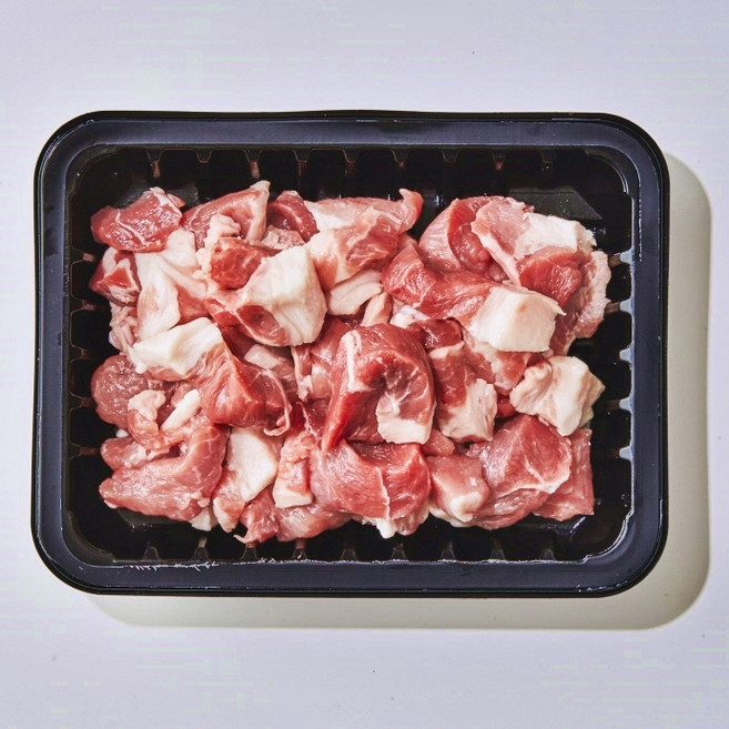 삼형제고기 1등급 한돈 돼지고기 앞다리살 찌개용, 1kg, 5개