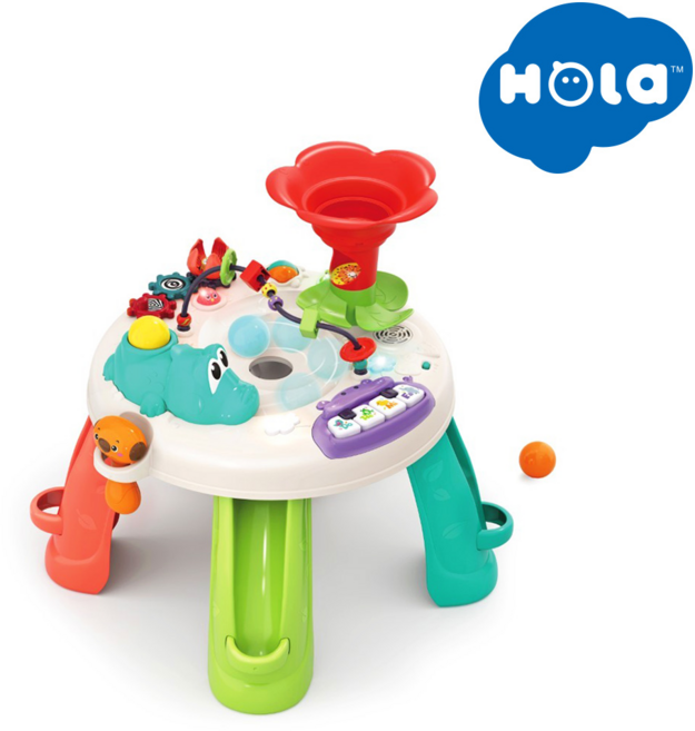 홀라 런 앤 디스커버 테이블, 혼합색상, 1개