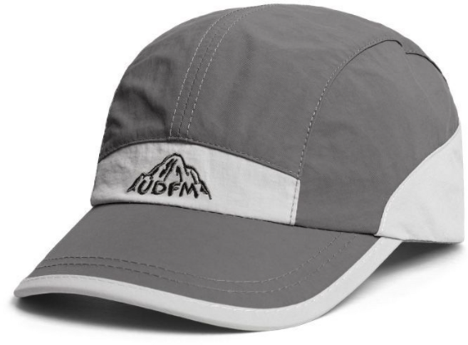 여름 러닝 볼캡 숏챙 초경량 조깅 트레일모자 트레킹모자 남녀공용 MTJ-HA11205, 그레이