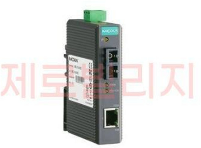 MOXA IMC-21A-S-SC 산업용 이더넷-광 변환기 SC커넥터