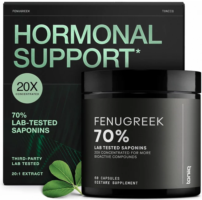 Toniiq 토니크 호로파 추출물 25000mg 캡슐 60정, 토니크 Toniiq 호로파 추출물 25000mg캡슐 6, 1개 - 쿠팡