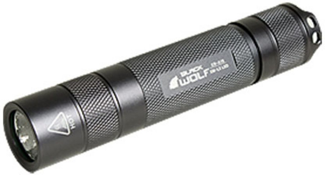 블랙울프 LED 미니랜턴 A10, 그레이, 1개