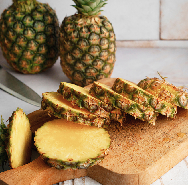 [꿀당도] 달콤한 과즙이 가득한 고당도 허니 골드 파인애플, 1개, 2kg