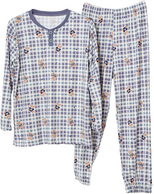 폭스 피치기모 캐릭터 라운드 잠옷세트 E5 남주니어