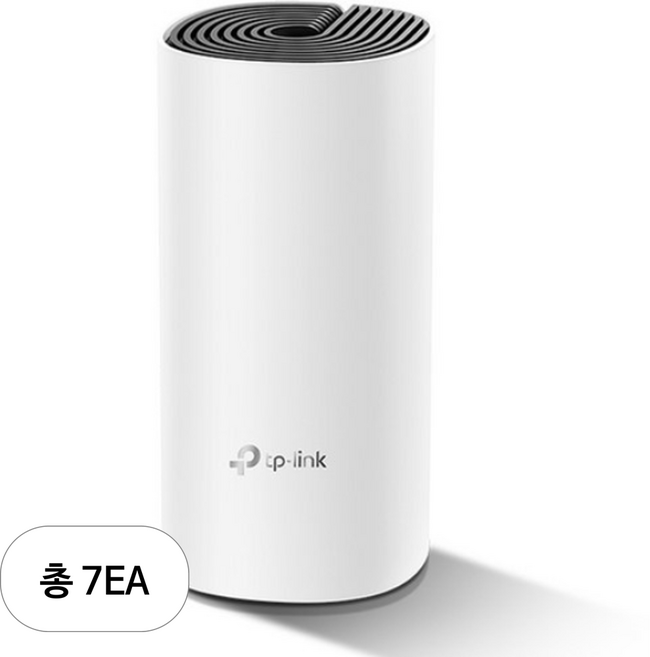 티피링크 AC1200 듀얼 밴드 통합 홈 메시 Wi-Fi 시스템 공유기, Deco M4, 7개