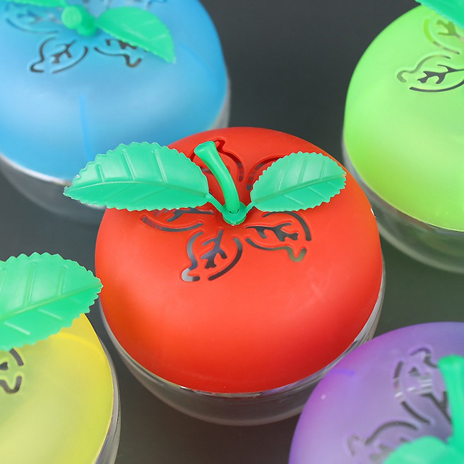 PVC용기 방향제 사과 (10개) 방향제 용기케이스