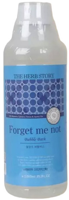 HS 허브스토리 버블 바스 물방초 1000ml 010871/버블바스/입욕제/바스입욕제/거품입욕제/목욕입욕제/샤워입, 1개, 1L