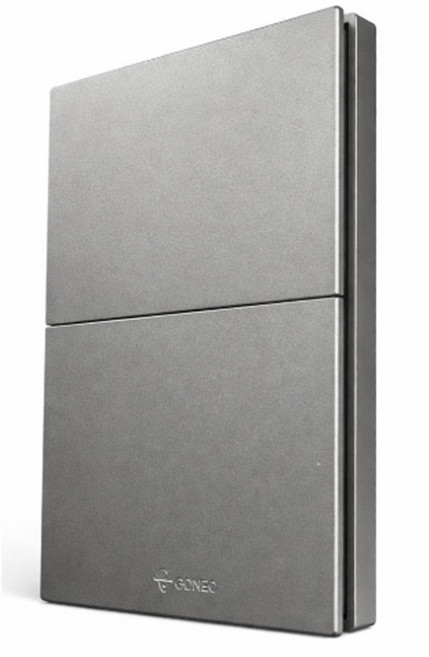 고네오 스위치 커버 교체 3로 2구 덮개 유럽형 디자인 마그네슘, 1개