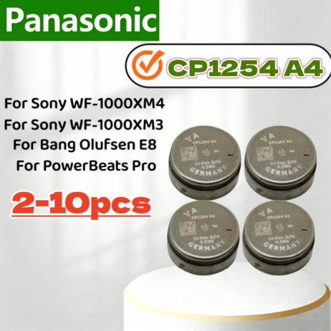 2-10Pcs CP1254 A4 배터리 소니 wf-1000xm4용 새 올루펜 E8 파워비츠 프로헤드셋용, 1개, 02 CP1254 A4-8PCS