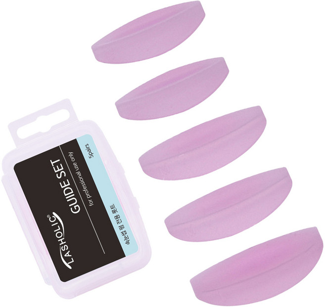 발롱뷰티 속눈썹파마롯드, 1개, 래쉬홀릭(5쌍연핑크)