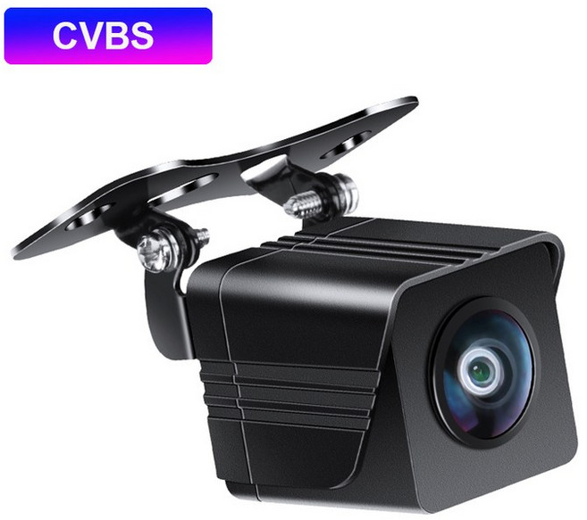 JMCQ 자동차 카메라 AHD/CVBS 5V - 24V 170 ° 차량 후방 나이트 비전 IP68 범용 어안 렌즈, 01 CVBS
