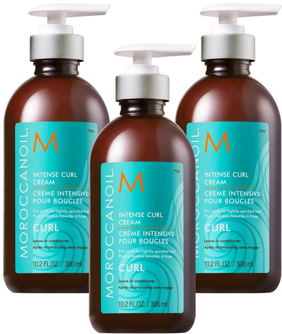 모로칸오일 인텐스 컬 크림, 300ml, 3개