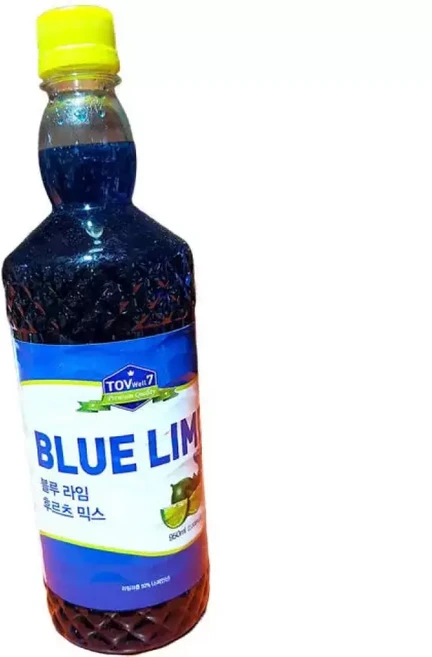 토브웰7 블루라임 후르츠 믹스 950ml 8개 음료 시럽 카페