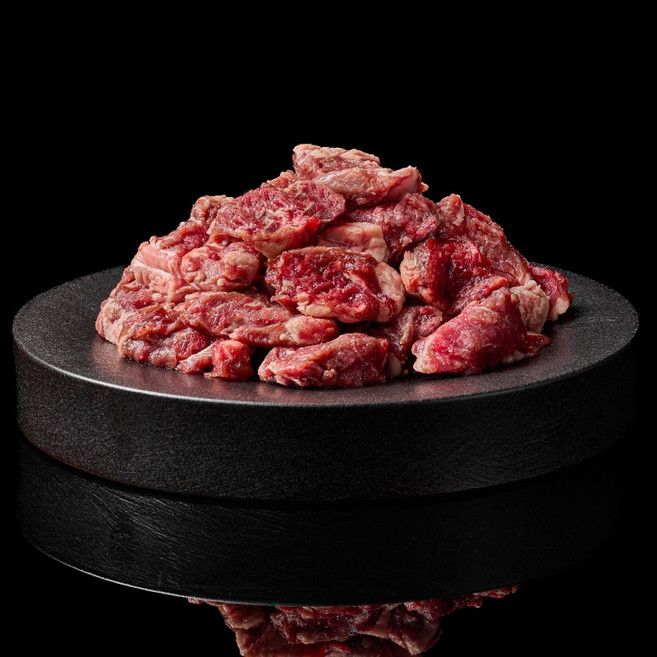 고기는 고기고 육즙가득 특수부위 안심추리 한입 스테이크, 1개, 400g