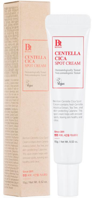 벤튼 굿바이 레드니스 센텔라 스팟크림, 15g, 1개