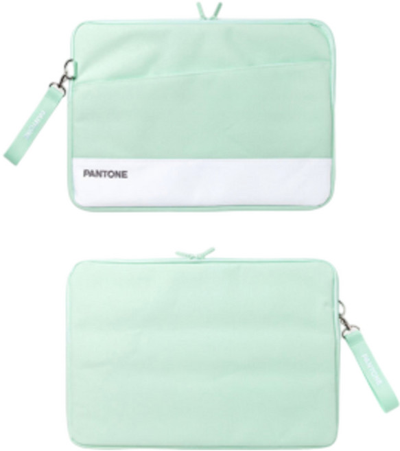 팬톤 패브릭 태블릿 노트북 맥북 가방 파우치 케이스, 팬톤민트, 1개