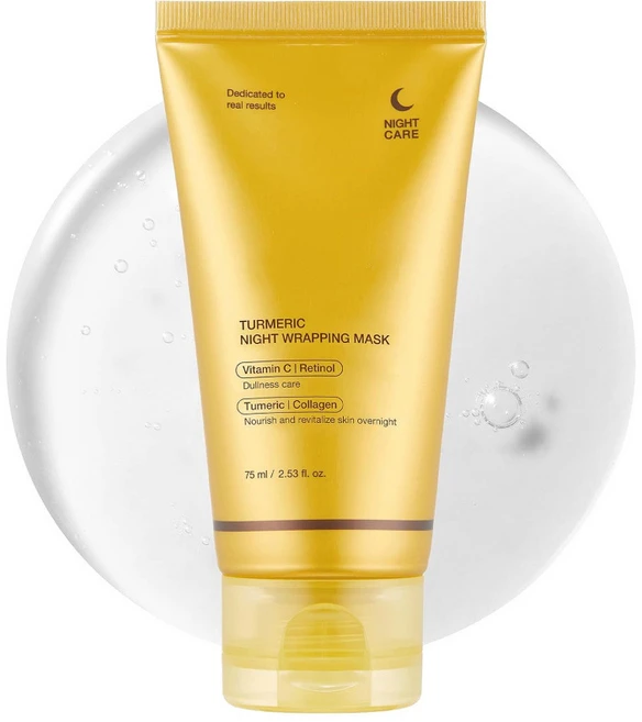 메디큐브 코직애씨드 터메릭 나이트 랩핑 마스크, 75ml, 1개 - 쿠팡