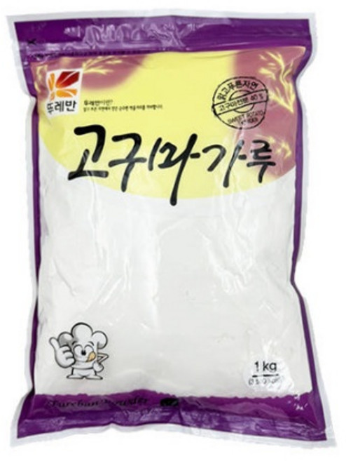 뚜레반 고구마가루(복합) 1kg, 2개