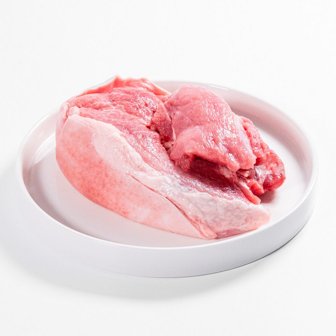 고기생각 국내산 한돈 껍질 붙은 돼지 사태 냉장 1kg, 1개