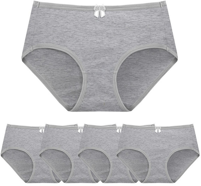 속맘 데일리 순면팬티 5p 부드러운 빅사이즈 여성 면 팬티