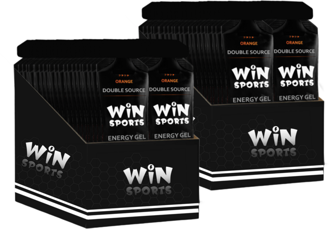 WiNSPORTS 雙效能量果膠 橘子風味, 60ml, 60個