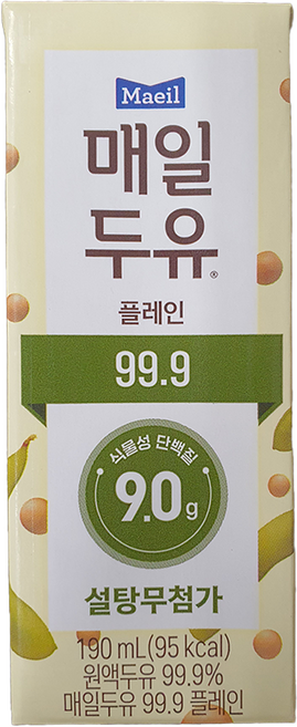 매일두유 99.9 플레인, 190ml, 24개