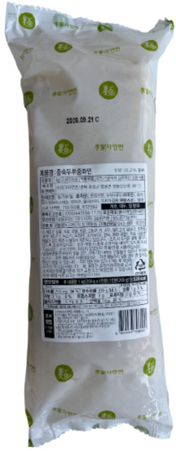 이가자연면 증숙 두부 중화면 5kg 증숙면 중화면 두부면, 5개, 1kg