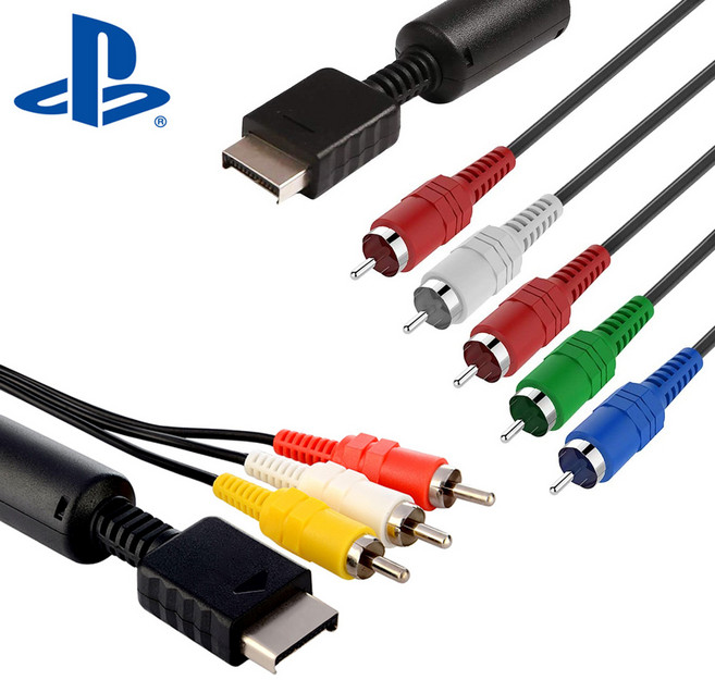 PS2 PS3 컴포넌트 케이블 TV모니터연결 3구 5구, 1개, 5구 고급형 (1.8M)