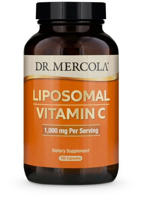 Dr. Mercola Liposomal Vitamin C Dietary Supplement 닥터 머콜라 리포조말 비타민 1000mg 180캡슐, 180정, 6개 - 쿠팡