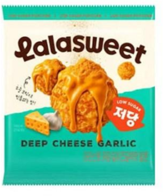 라라스윗 저당 딥치즈갈릭맛 팝콘, 1개, 38g