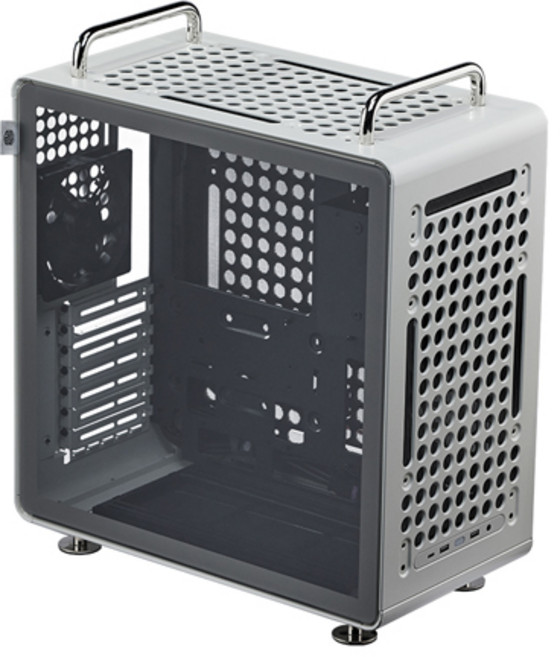 쿨러마스터 QUBE 540 미들타워 케이스 문스톤, 1개, 선택하세요